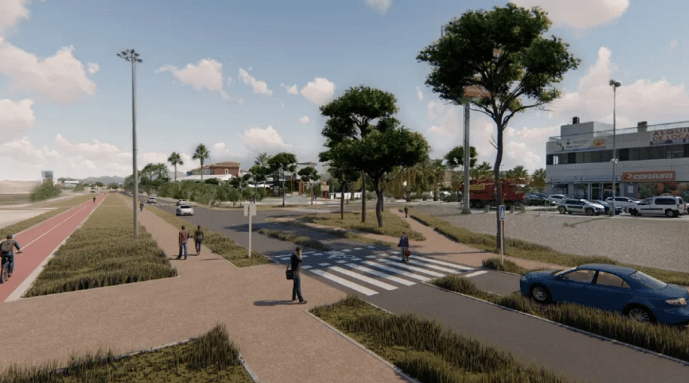 2,5 millones de fondos europeos para el bulevar entre las Buganvillas y Palomares
