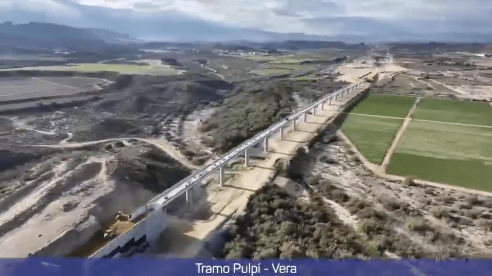 El Gobierno autoriza más dinero para el AVE entre Vera y Pulpí