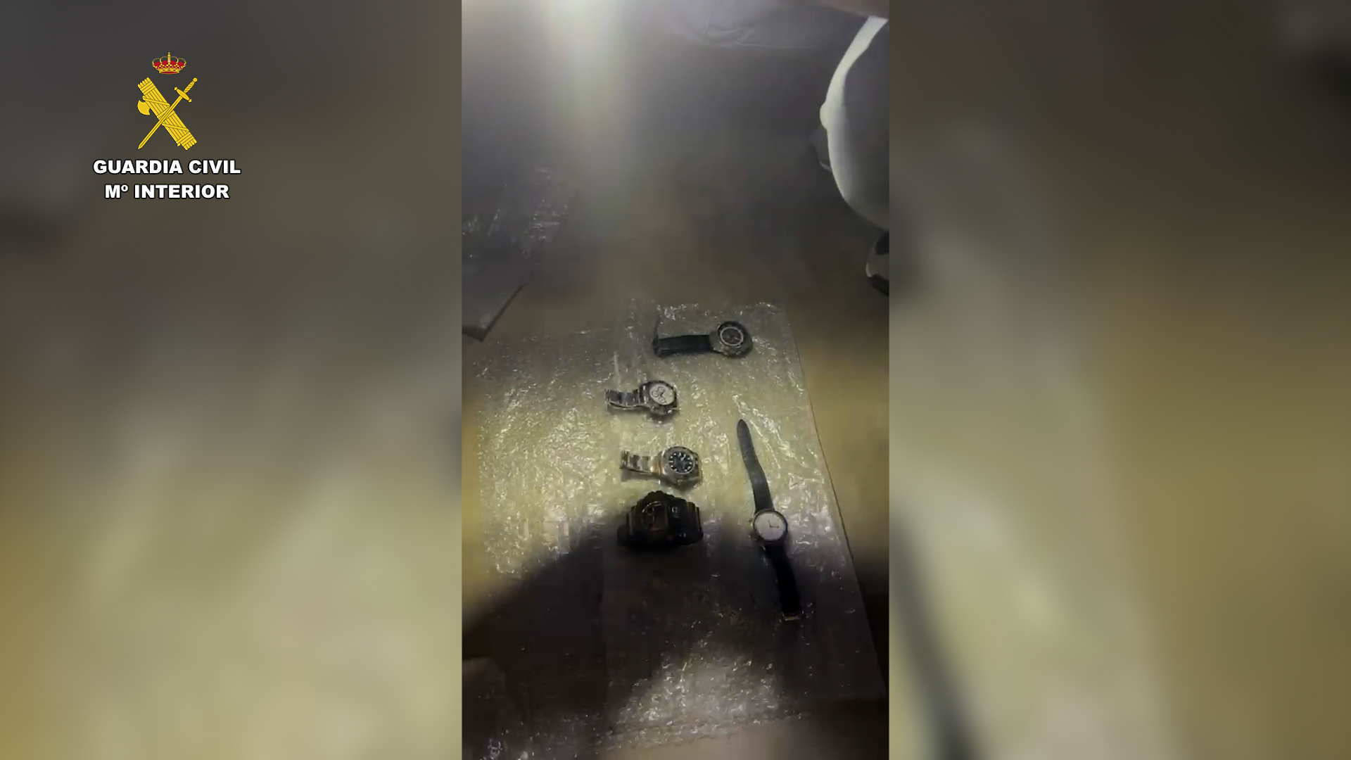 Detenido en Vera por alquilar un apartamento falso, llevar un arma y falsificar relojes de alta gama