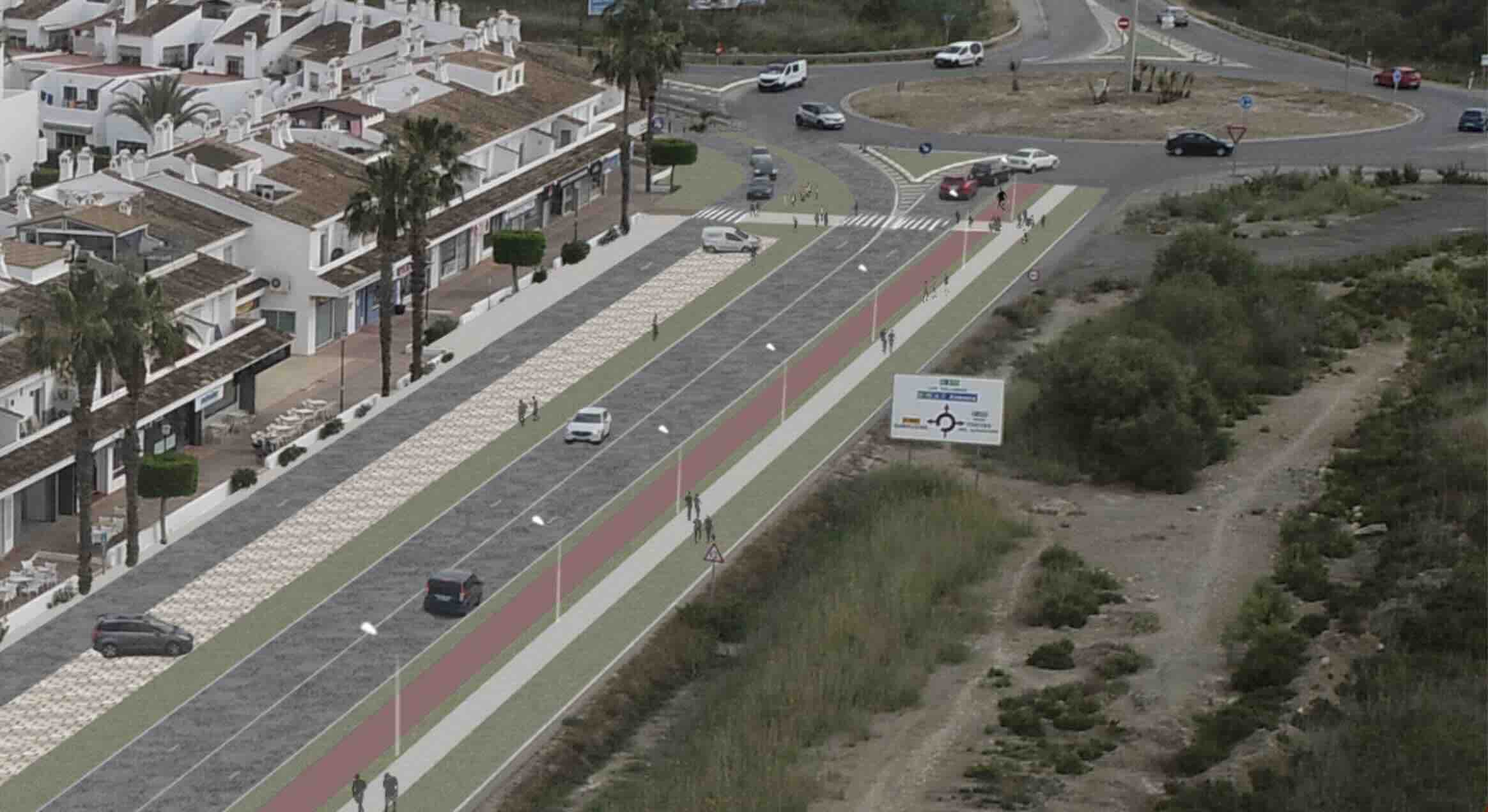 Presentación del futuro bulevar de Vera en el que se invertirá más de cuatro millones de euros