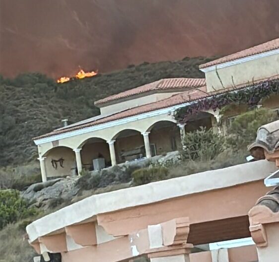 ÚLTIMA HORA: el avance del incendio de Los Gallardos obliga a evacuar cuatro barriadas de Bédar